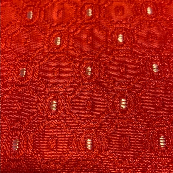 Orange A line dress with pockets - Picture 2 of 7